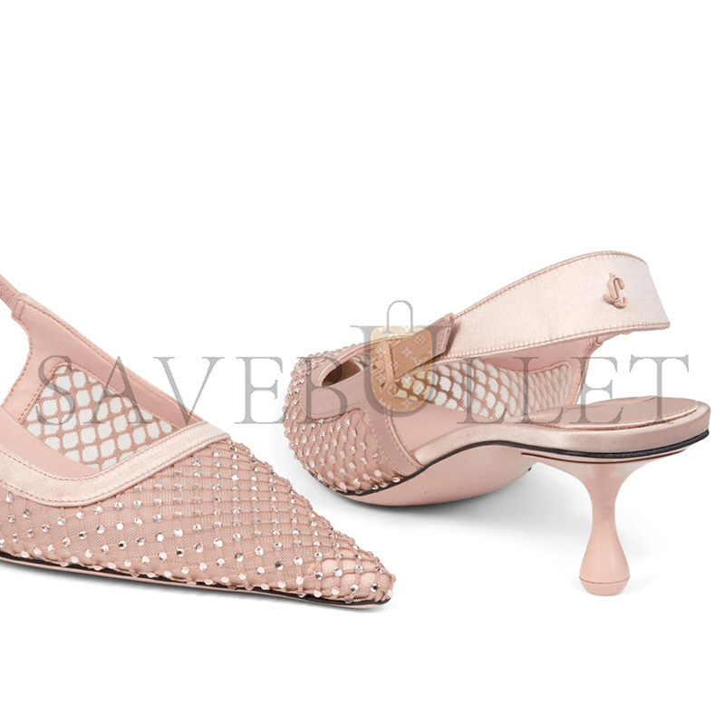 JIMMY CHOO AMEL 50 MACARON MESH PUMPS AMEL50QHS